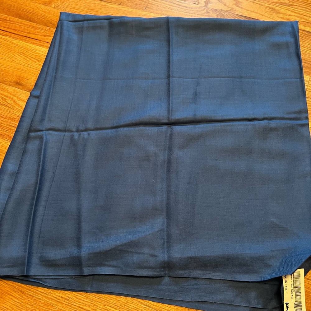 Navy blue shawl available for sale